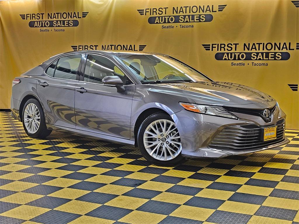 used 2018 Toyota Camry Hybrid car, priced at $22,480