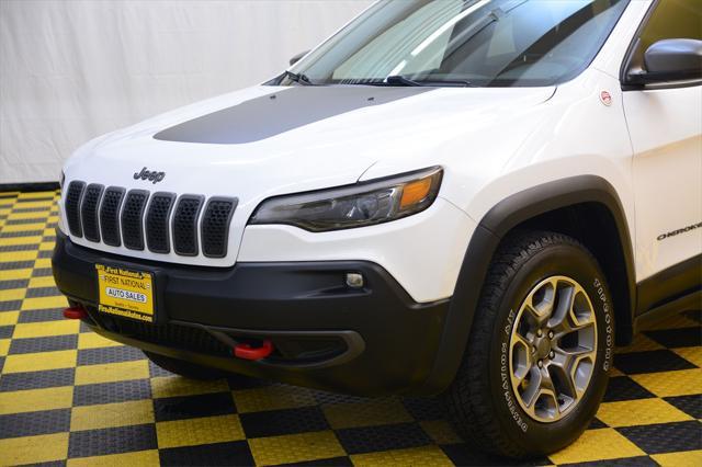 used 2021 Jeep Cherokee car, priced at $22,980