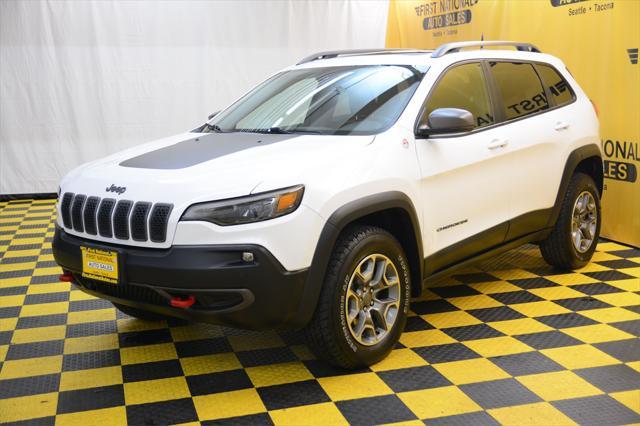 used 2021 Jeep Cherokee car, priced at $22,980