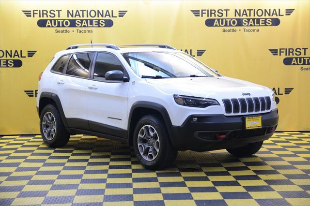 used 2021 Jeep Cherokee car, priced at $22,980