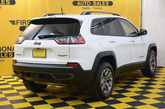 used 2021 Jeep Cherokee car, priced at $22,980