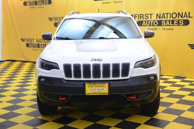 used 2021 Jeep Cherokee car, priced at $22,980