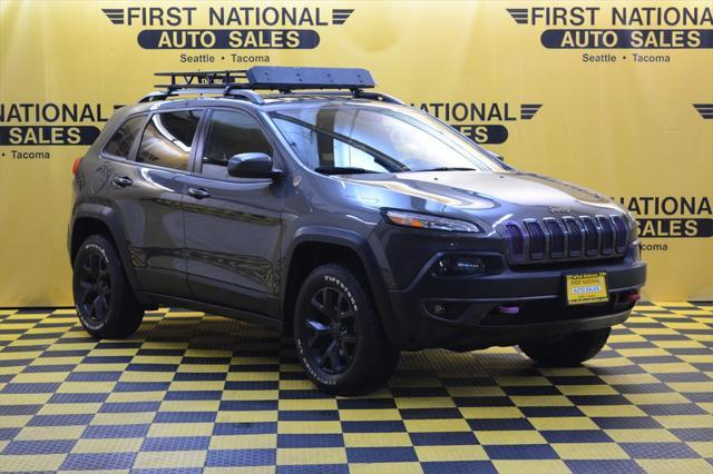 used 2017 Jeep Cherokee car, priced at $20,980