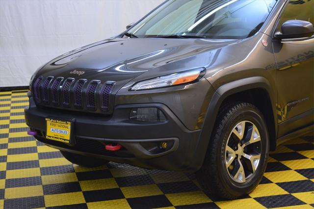 used 2017 Jeep Cherokee car, priced at $20,980