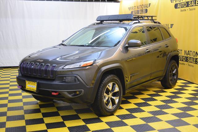 used 2017 Jeep Cherokee car, priced at $20,980