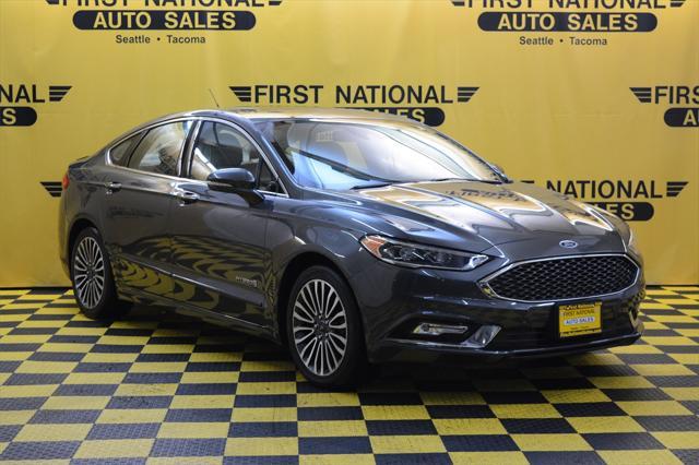 used 2017 Ford Fusion Hybrid car, priced at $15,480