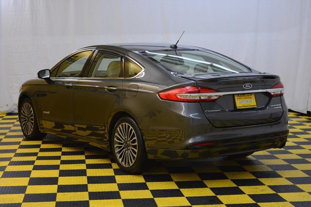 used 2017 Ford Fusion Hybrid car, priced at $15,480