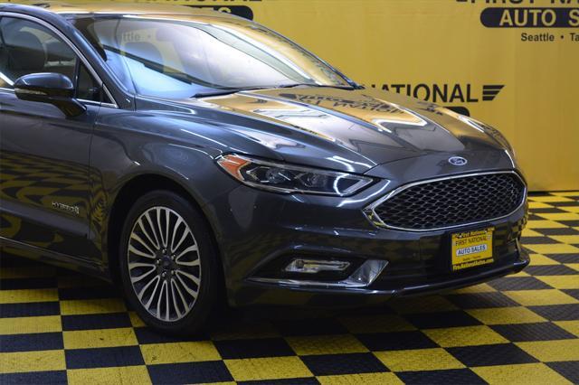 used 2017 Ford Fusion Hybrid car, priced at $15,480