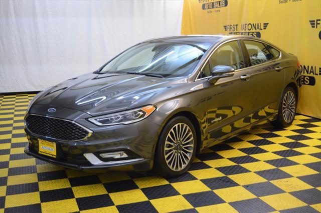 used 2017 Ford Fusion Hybrid car, priced at $15,480