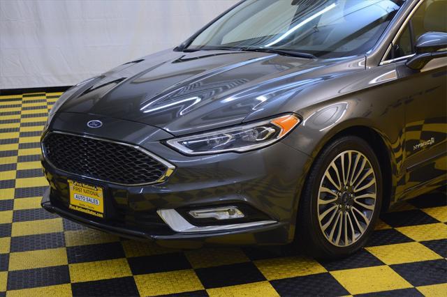 used 2017 Ford Fusion Hybrid car, priced at $15,480