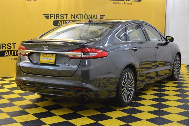 used 2017 Ford Fusion Hybrid car, priced at $15,480