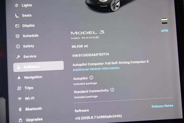 used 2018 Tesla Model 3 car, priced at $20,980