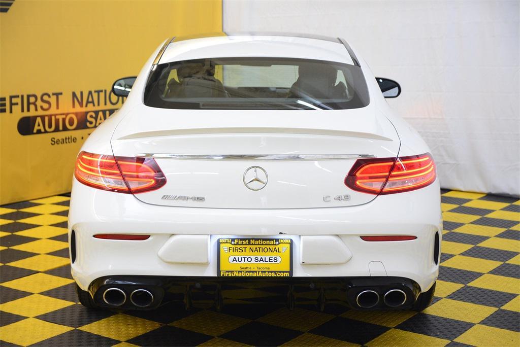 used 2019 Mercedes-Benz AMG C 43 car, priced at $29,480