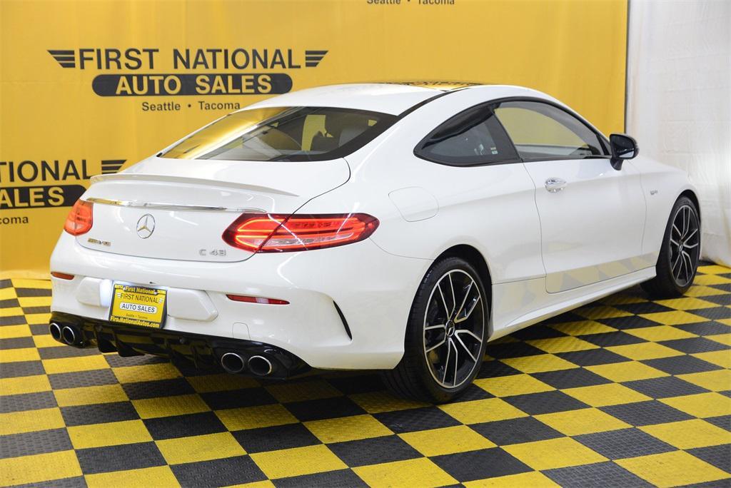 used 2019 Mercedes-Benz AMG C 43 car, priced at $29,480