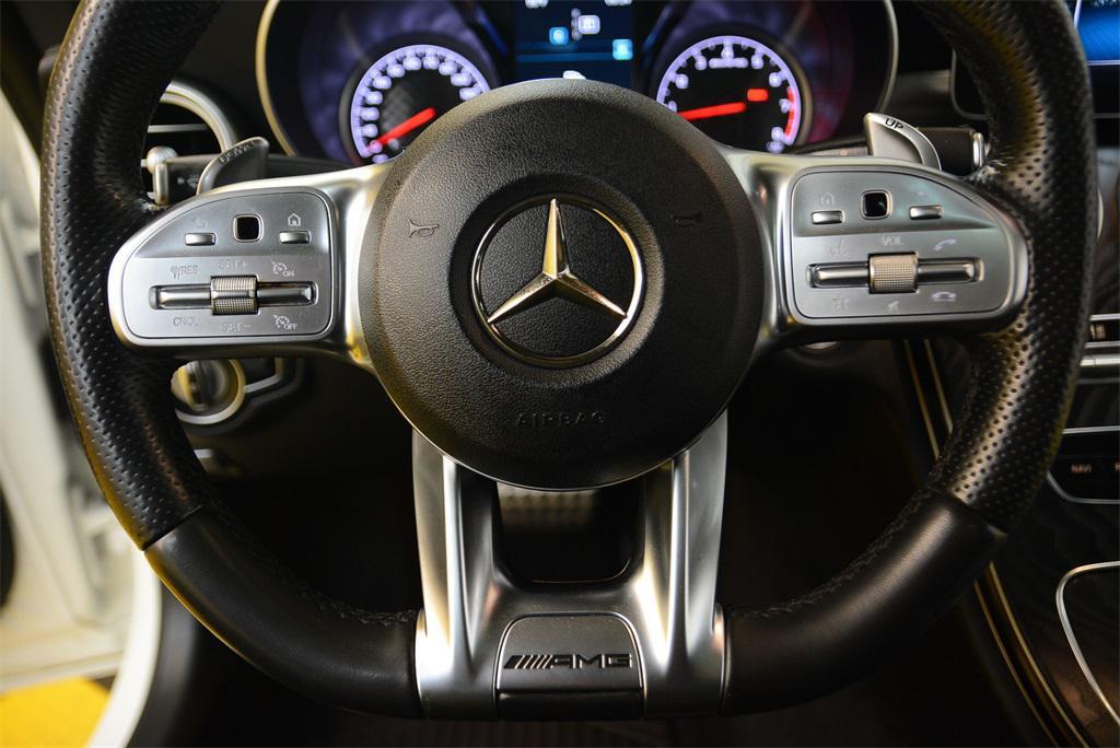 used 2019 Mercedes-Benz AMG C 43 car, priced at $29,480