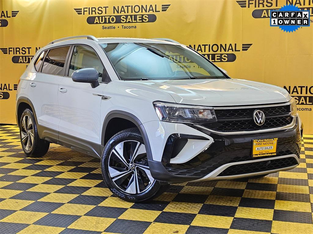 used 2024 Volkswagen Taos car, priced at $20,980