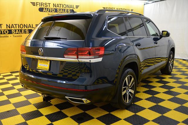 used 2021 Volkswagen Atlas car, priced at $23,980