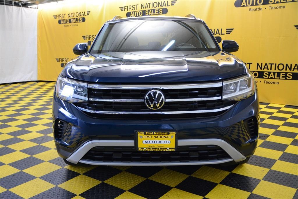 used 2021 Volkswagen Atlas car, priced at $24,980