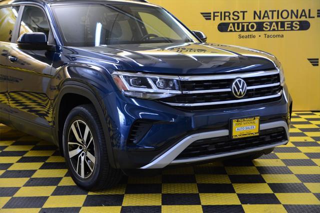 used 2021 Volkswagen Atlas car, priced at $23,980