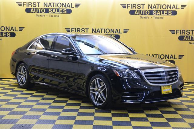 used 2019 Mercedes-Benz S-Class car, priced at $42,980