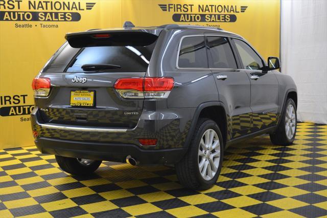 used 2017 Jeep Grand Cherokee car, priced at $17,980