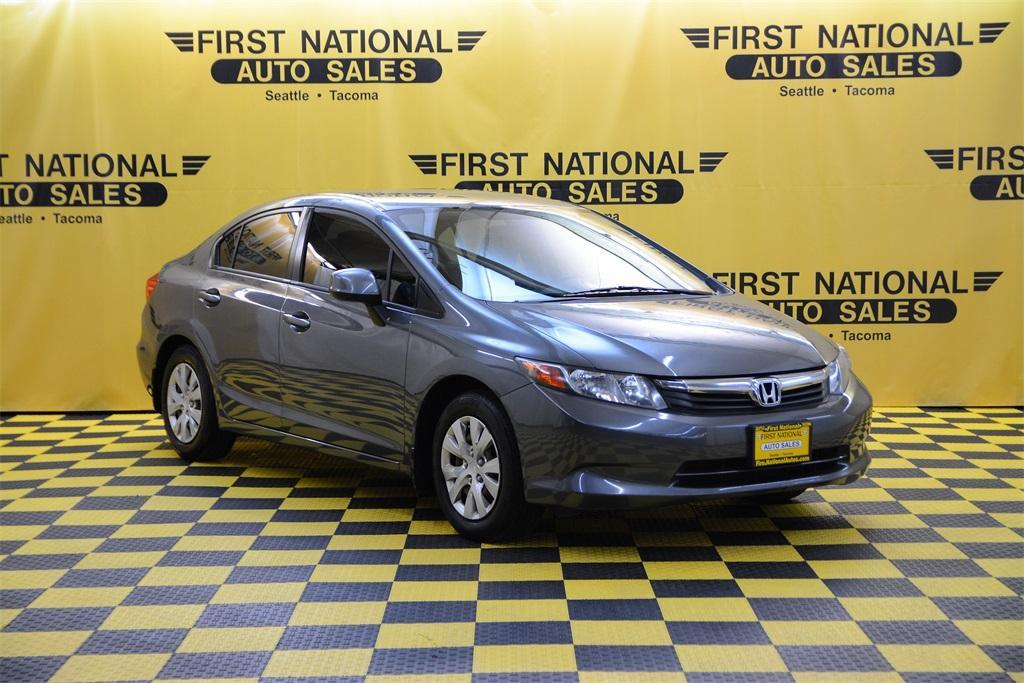 used 2012 Honda Civic car, priced at $12,480