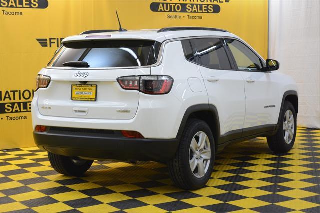 used 2022 Jeep Compass car, priced at $18,980