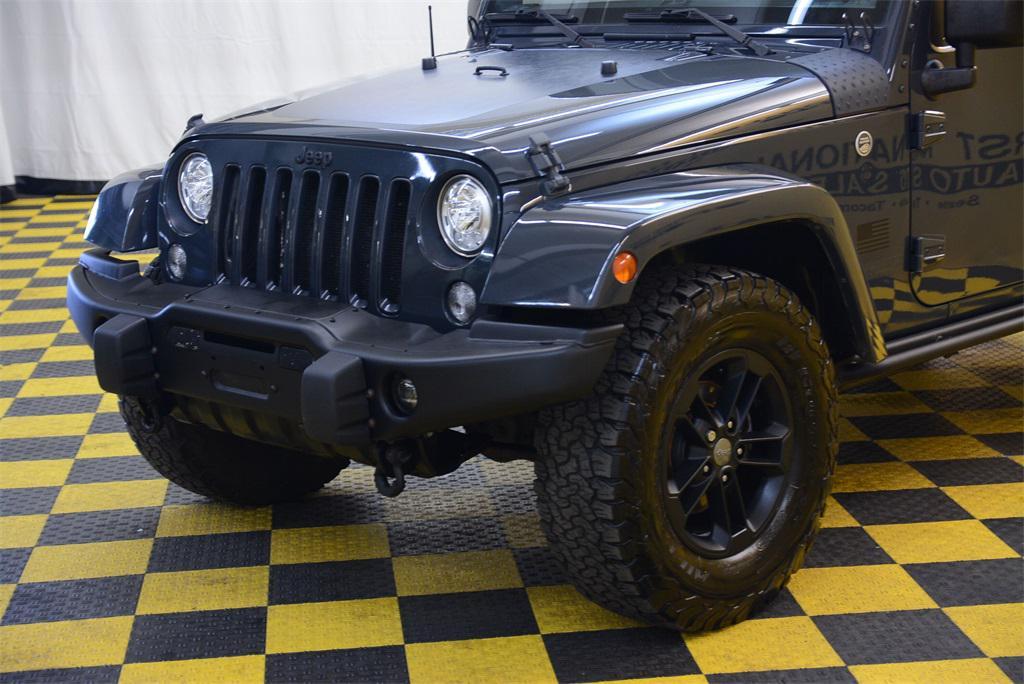 used 2017 Jeep Wrangler Unlimited car, priced at $16,980