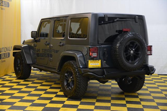 used 2017 Jeep Wrangler Unlimited car, priced at $19,980