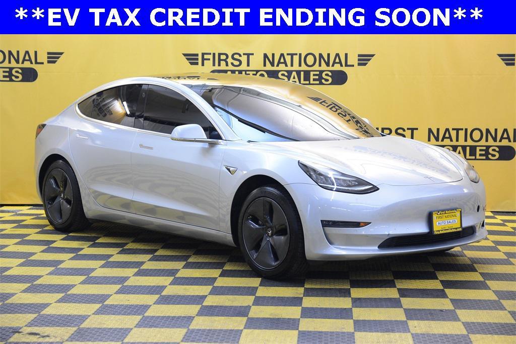 used 2018 Tesla Model 3 car, priced at $17,480