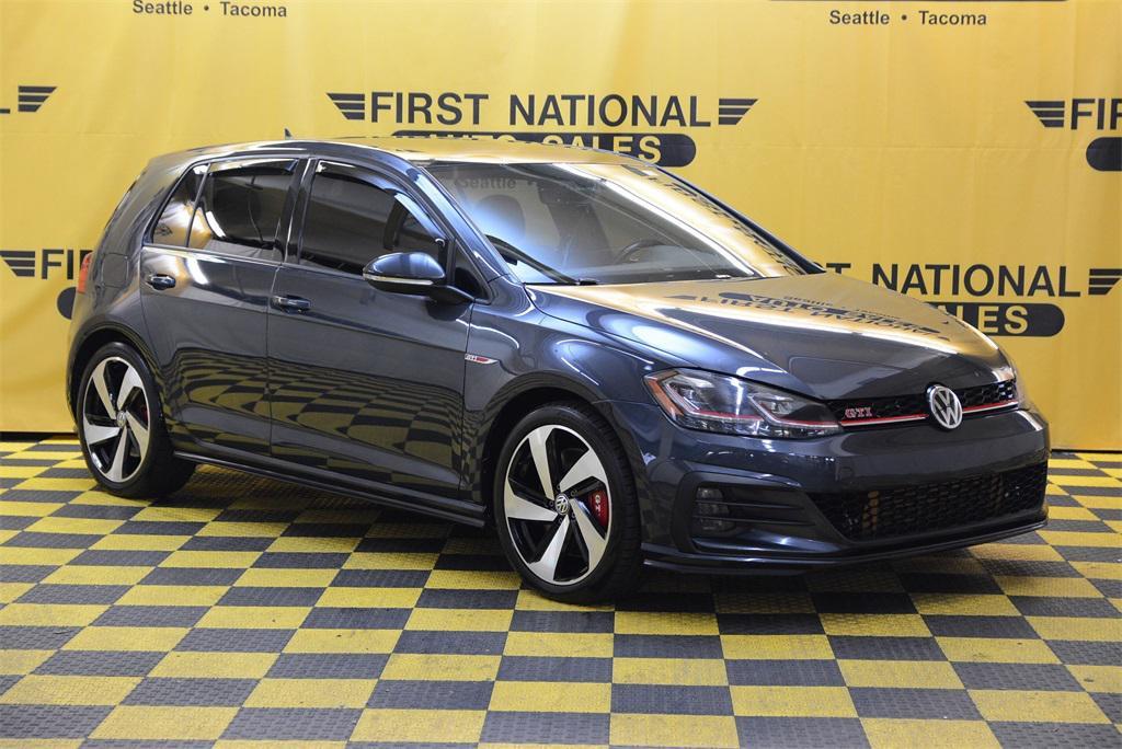 used 2019 Volkswagen Golf GTI car, priced at $16,980