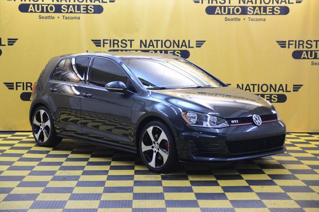 used 2017 Volkswagen Golf GTI car, priced at $16,980