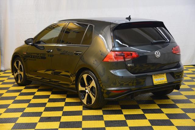 used 2017 Volkswagen Golf GTI car, priced at $16,980