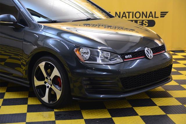 used 2017 Volkswagen Golf GTI car, priced at $16,980