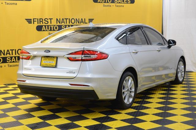 used 2019 Ford Fusion Hybrid car, priced at $14,980