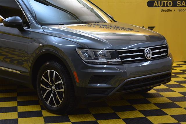 used 2021 Volkswagen Tiguan car, priced at $20,480