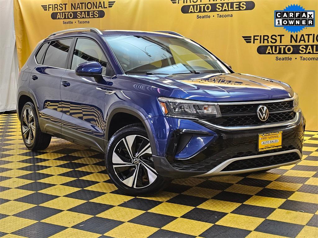used 2024 Volkswagen Taos car, priced at $20,480