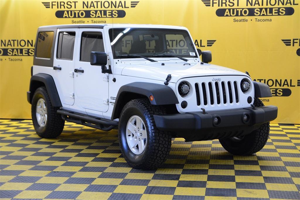 used 2012 Jeep Wrangler Unlimited car, priced at $15,580