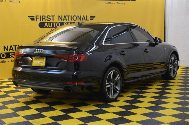 used 2018 Audi A4 car, priced at $18,980