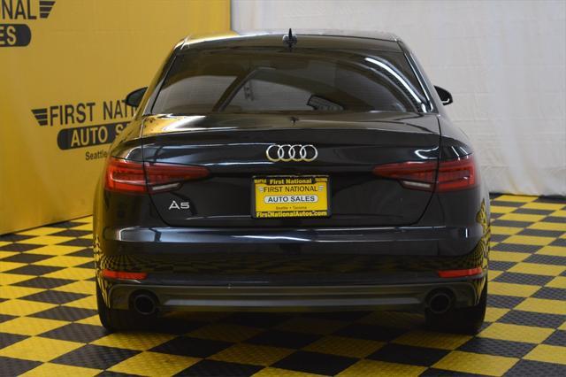 used 2018 Audi A4 car, priced at $18,980