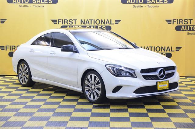 used 2018 Mercedes-Benz CLA 250 car, priced at $17,980