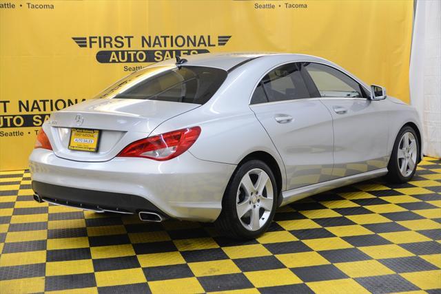used 2015 Mercedes-Benz CLA-Class car, priced at $12,980