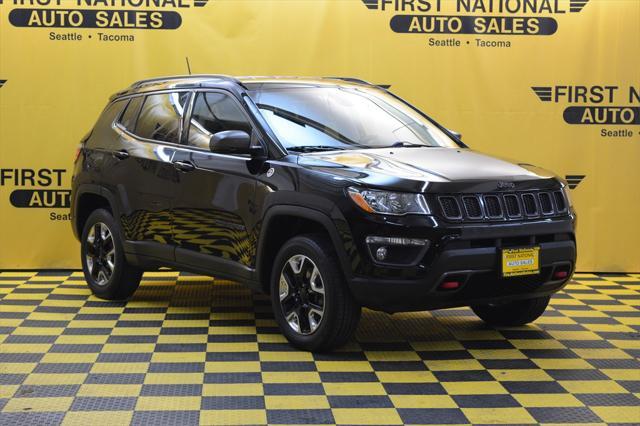 used 2018 Jeep Compass car, priced at $18,980