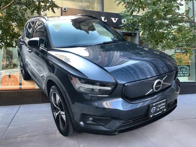 used 2022 Volvo XC40 Recharge Pure Electric car, priced at $31,155