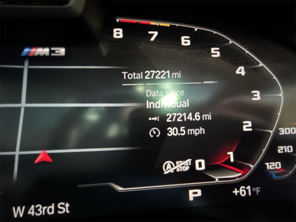 used 2022 BMW M3 car, priced at $78,980