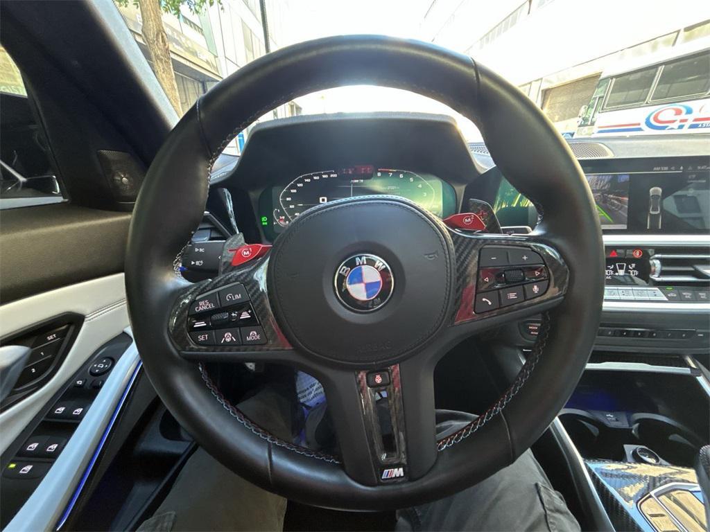 used 2022 BMW M3 car, priced at $78,980