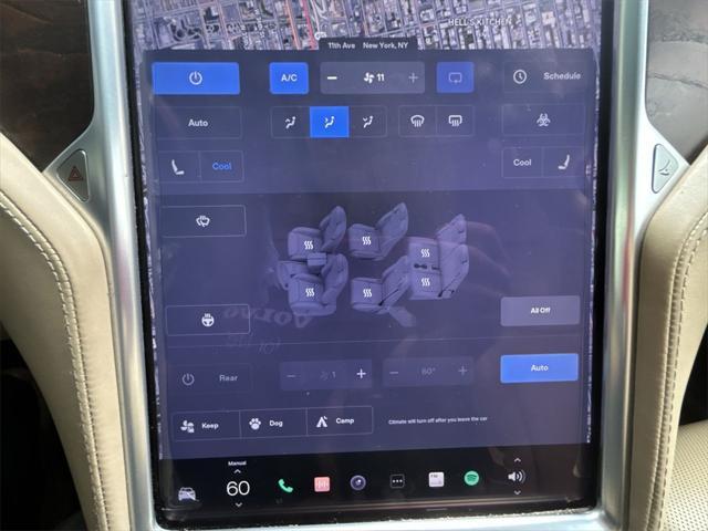 used 2016 Tesla Model X car, priced at $23,595