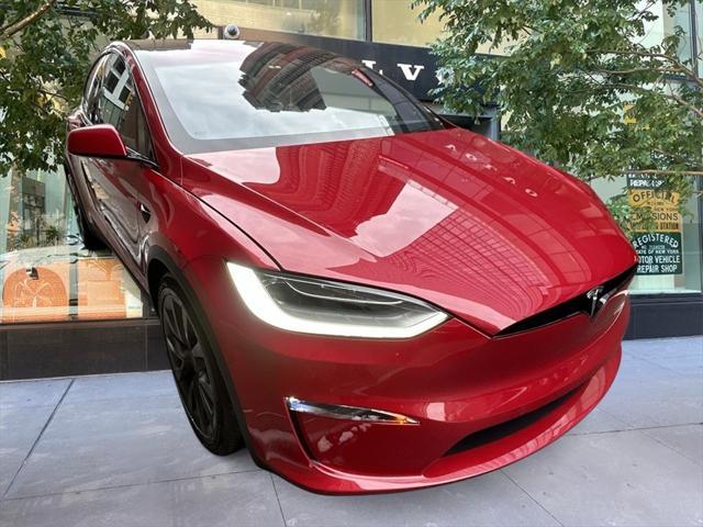 used 2022 Tesla Model X car, priced at $52,995