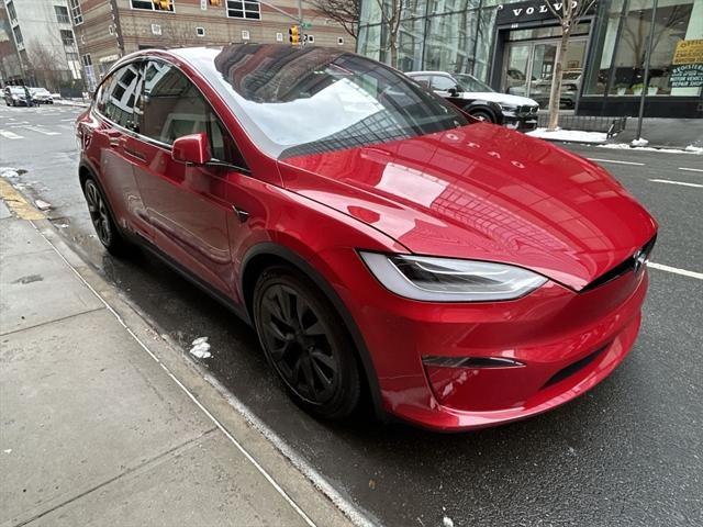 used 2022 Tesla Model X car, priced at $52,995