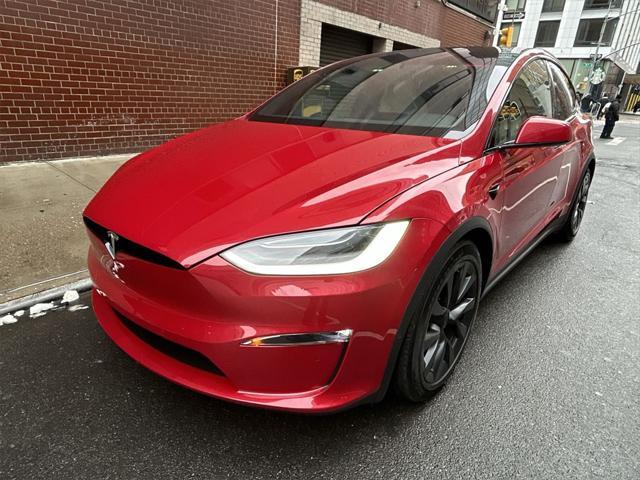 used 2022 Tesla Model X car, priced at $52,995